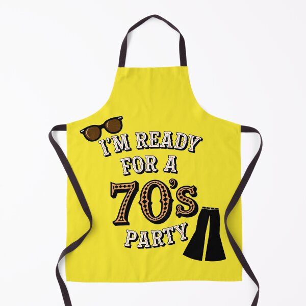 Artikelvorschau, Ich bin bereit für eine 70er-Jahre-Party Retro-Zitat entworfen und verkauft von TheArtOfPat.