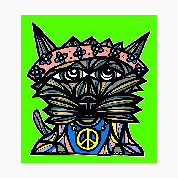 "Peace Kat" Photographic Print