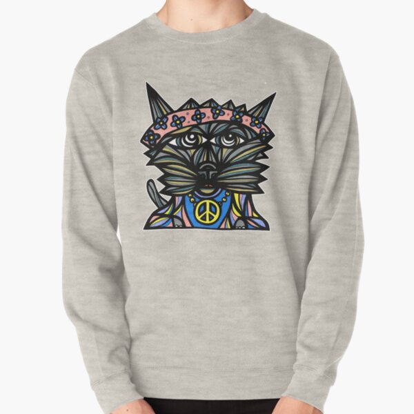 "Peace Kat" Pullover Sweatshirt