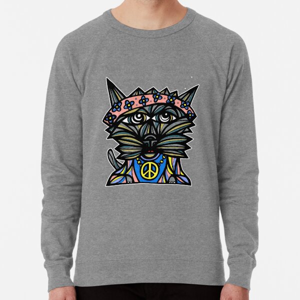 "Peace Kat" Lightweight Sweatshirt