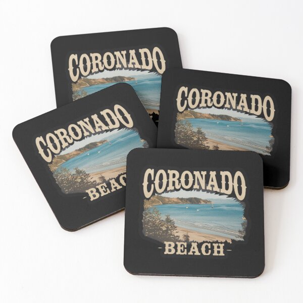 Item preview, Coronado Beach - California San Diego United States designed and sold by GroovyDino.