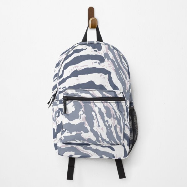 Item preview, Zebra African Pattern Indigo Blue Abstract designed and sold by trajeado14.