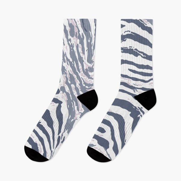 Item preview, Zebra African Pattern Indigo Blue Abstract designed and sold by trajeado14.