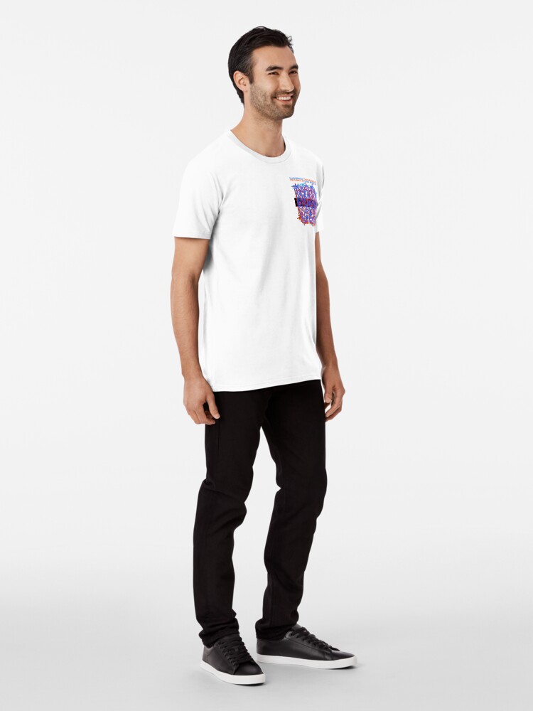Alternate view of Chaos Brings Joy - Illustration Premium T-Shirt