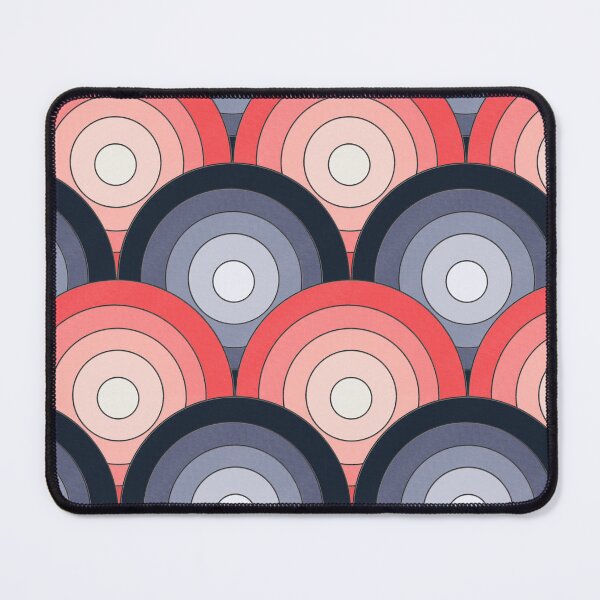 Item preview, Mid century circles tile Pattern designed and sold by SketchyHeart.