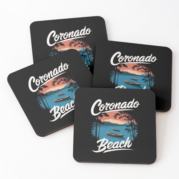 Item preview, Coronado Beach - California San Diego United States designed and sold by GroovyDino.