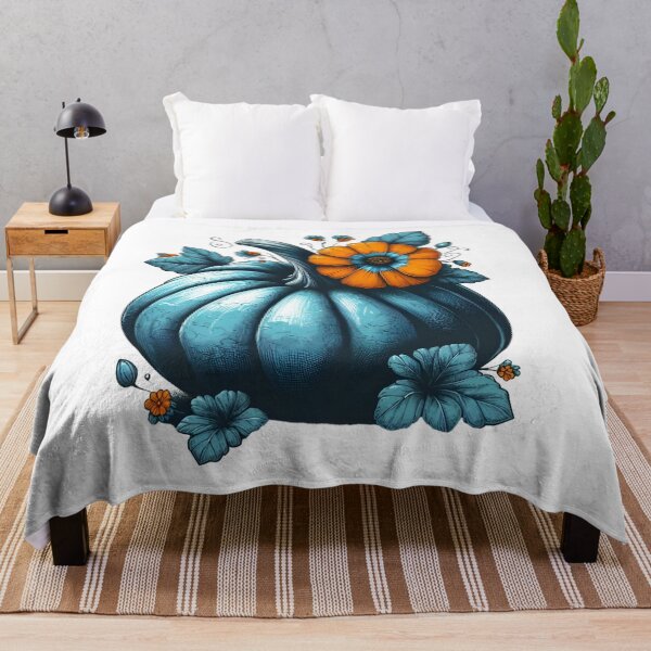 Item preview, Cute Blue Pumpkin designed and sold by GraphicsClub.
