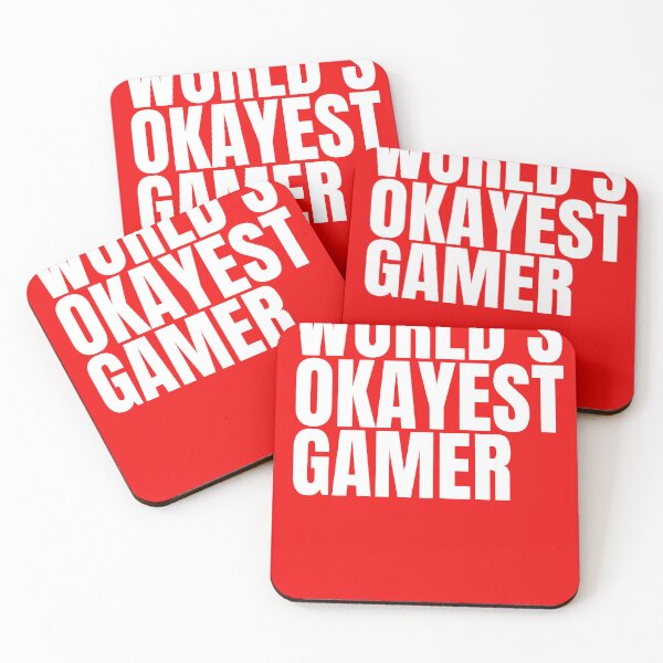 Item preview, World's Okayest Gamer - White designed and sold by Cutsandsparks.