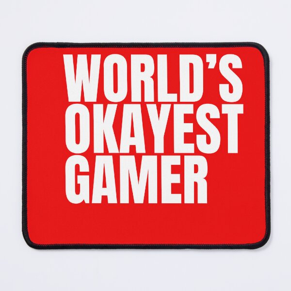 Item preview, World's Okayest Gamer - White designed and sold by Cutsandsparks.