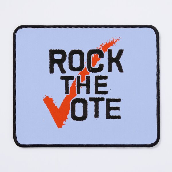 Item preview, CJ Cregg ROCK THE VOTE T-shirt Design designed and sold by baranskini.
