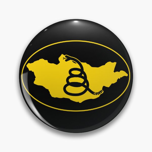 Item preview, MONGOLIA - Freedom Is The Superpower - Modern Gadsden Snake Flag - Dont Tread On Me design designed and sold by pelagio.