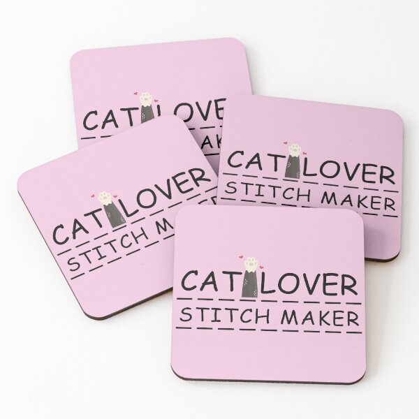 Item preview, Cat Lover Stitch Maker - sewing and cats lovers - cute designed and sold by Wiss2Arts.