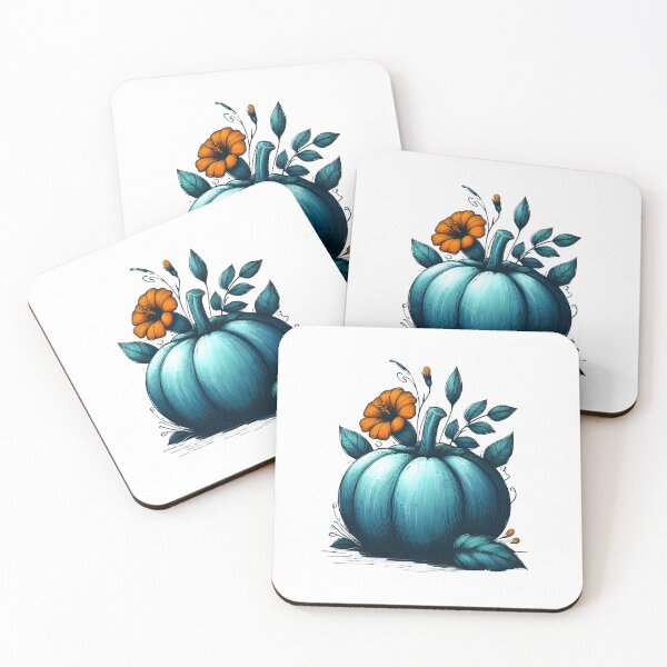 Item preview, Cute Blue Pumpkin  designed and sold by GraphicsClub.