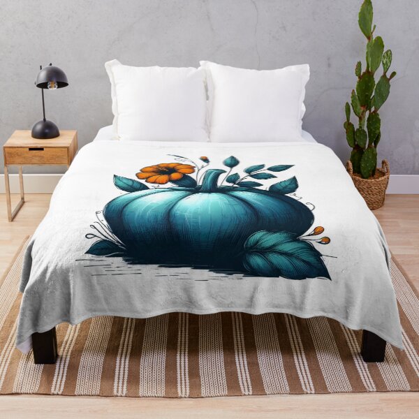 Item preview, Cute Blue Pumpkin designed and sold by GraphicsClub.