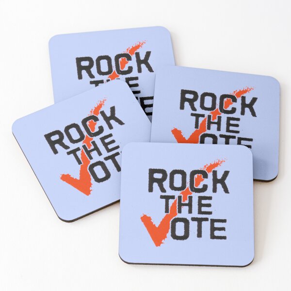 Item preview, CJ Cregg ROCK THE VOTE T-shirt Design designed and sold by baranskini.