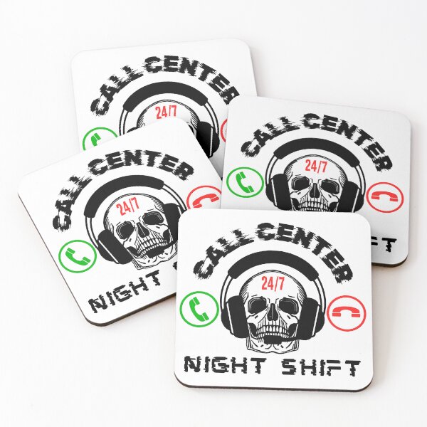 Item preview, Call Center, night shift, halloween  designed and sold by OmikronStore.