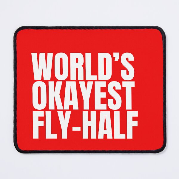 Item preview, World's Okayest Fly-half - White designed and sold by Cutsandsparks.