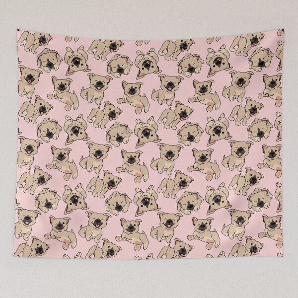 Item preview, Staffy Cute Pattern designed and sold by SwatchGD.