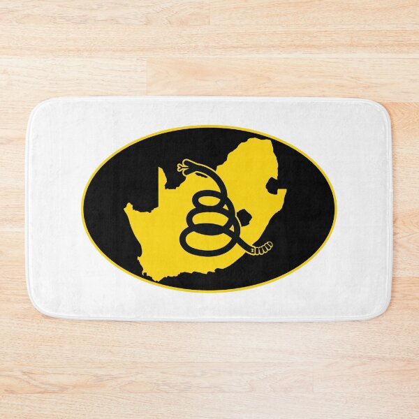 Item preview, SOUTH AFRICA - Freedom Is The Superpower - Modern Gadsden Snake Flag - Dont Tread On Me design designed and sold by pelagio.