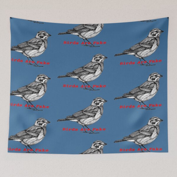 Item preview, Birds are Fake designed and sold by CopiumByKZ.
