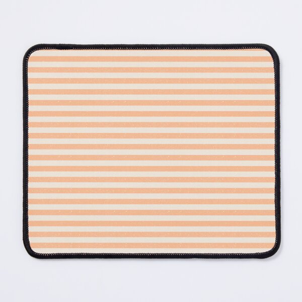 Item preview, Rustic textured stripes - Peach and white designed and sold by Illustrated by Nat.