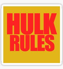 Hogan Rules Sticker