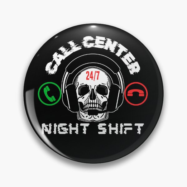 Artikelvorschau, Callcenter, Nachtschicht, Halloweennacht entworfen und verkauft von OmikronStore.