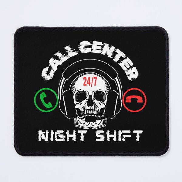 Item preview, Call Center, night shift, halloween night designed and sold by OmikronStore.