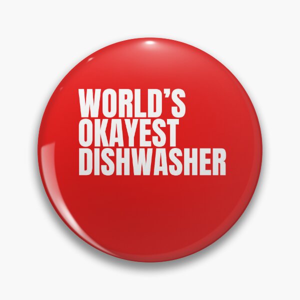 Item preview, World's Okayest Dishwasher - White designed and sold by Cutsandsparks.