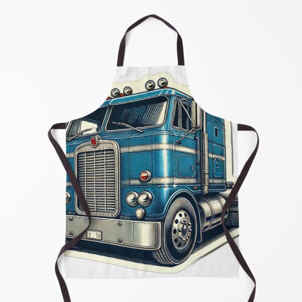 Item preview, Classic cabover truck from America. designed and sold by NMCStickers.