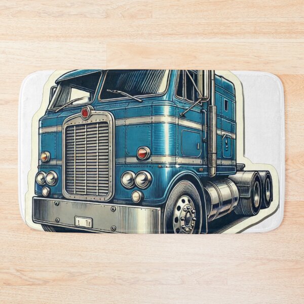 Item preview, Classic cabover truck from America. designed and sold by NMCStickers.