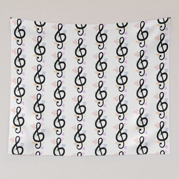 Item preview, Treble Clef designed and sold by Scrub-in.