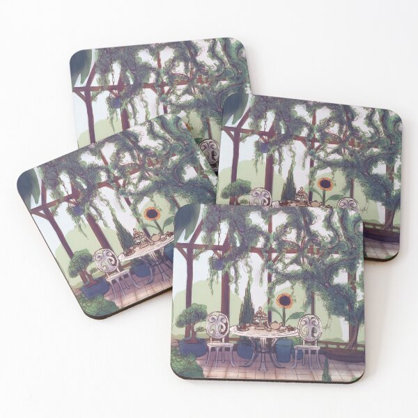Item preview, Tea in the greenhouse designed and sold by SpaceRabbitShop.