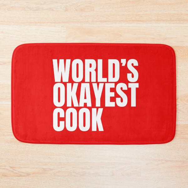 Item preview, World's Okayest Cook - White designed and sold by Cutsandsparks.