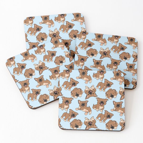 Item preview, Staffy Cute Pattern designed and sold by SwatchGD.