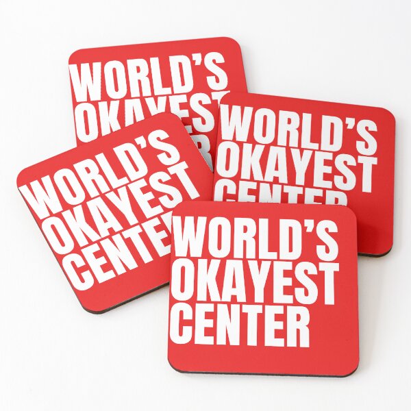 Item preview, World's Okayest Center - White designed and sold by Cutsandsparks.
