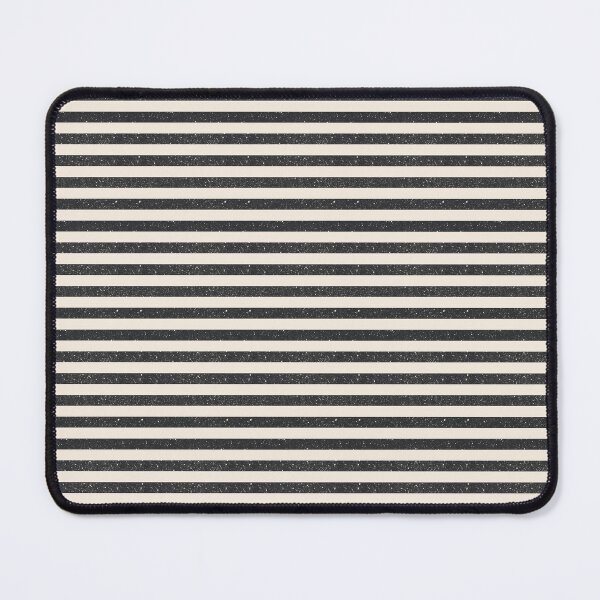 Item preview, Rustic textured stripes - Charcoal black and white designed and sold by Illustrated by Nat.