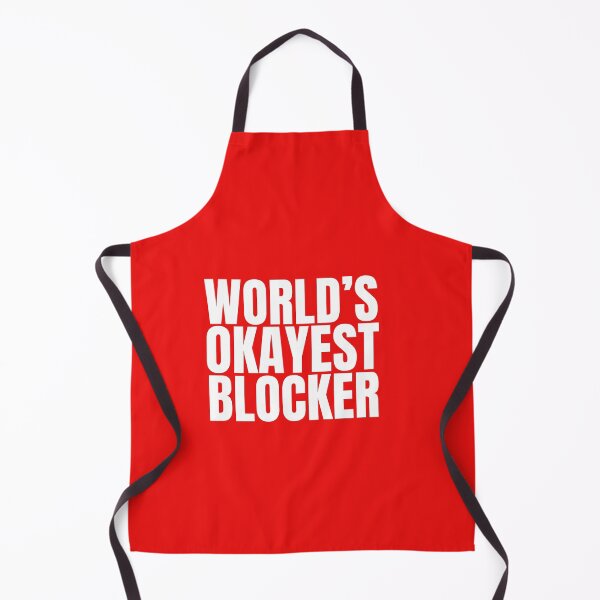 Item preview, World's Okayest Blocker - White designed and sold by Cutsandsparks.