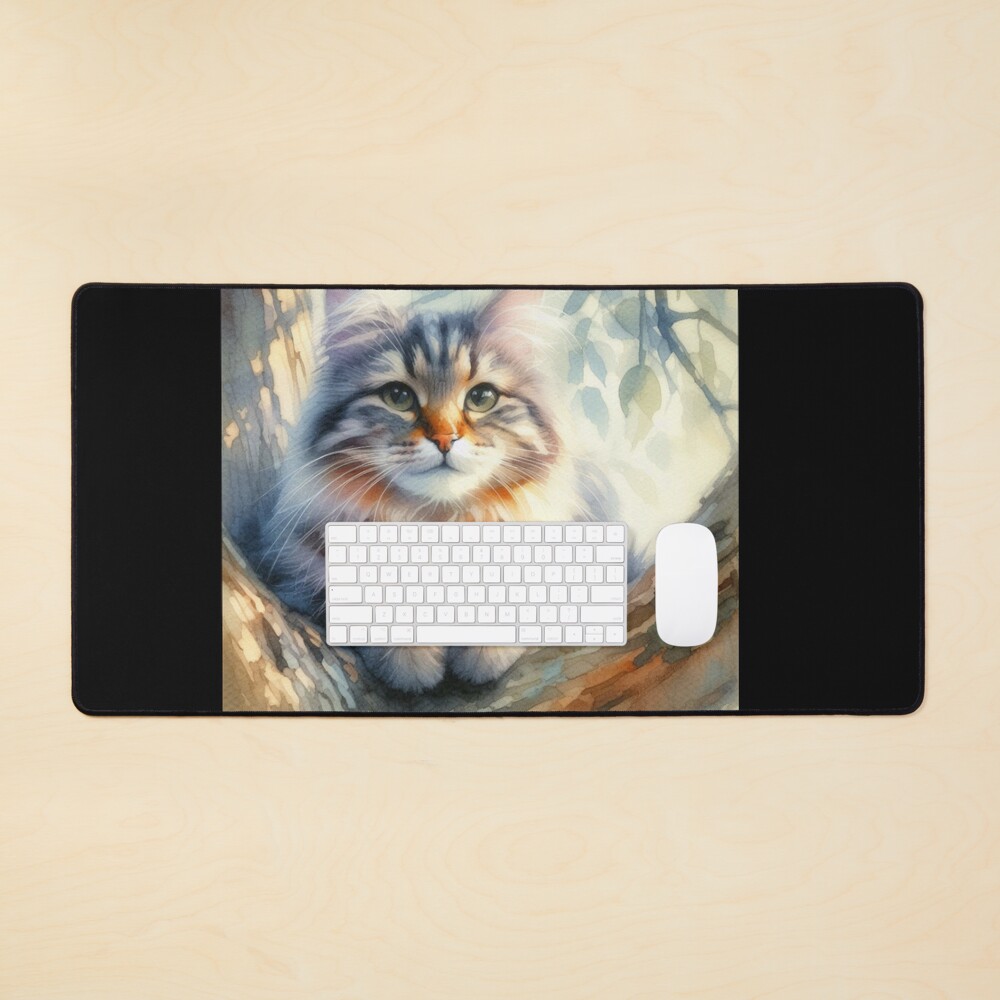 Item preview, Desk Mat designed and sold by PamsAIArt.