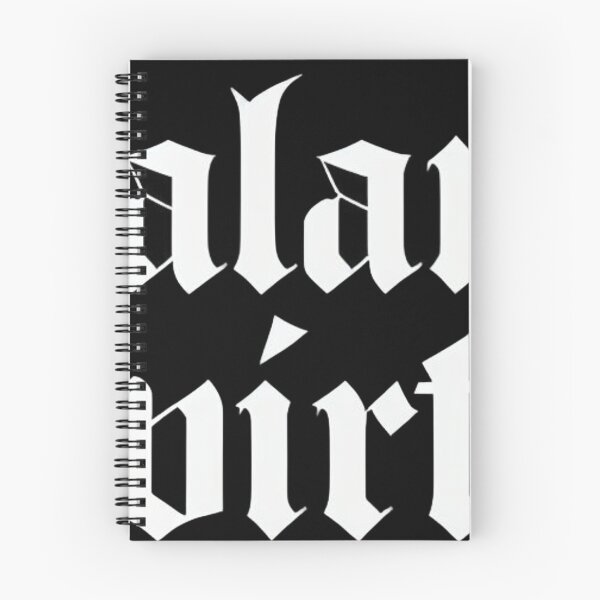 Item preview, Gothic Minimalist Design: 'Balance is a Virtue' Typographic Art designed and sold by FRADEX STORE.