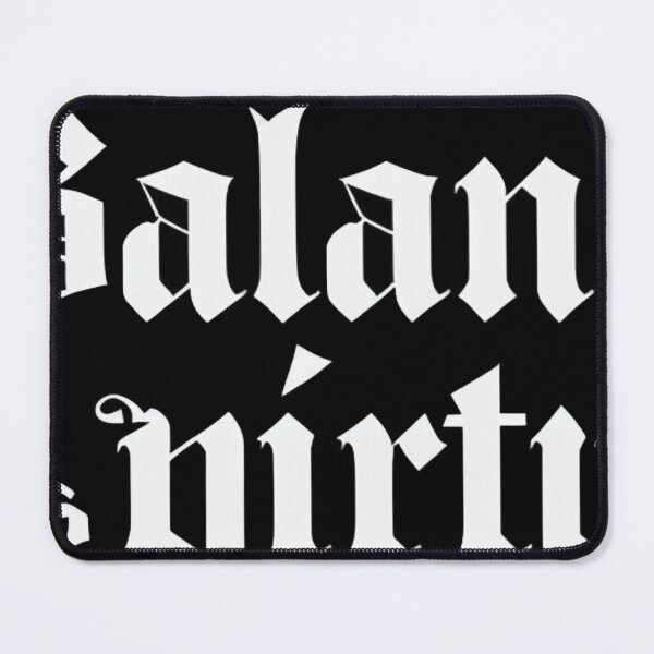 Item preview, Gothic Minimalist Design: 'Balance is a Virtue' Typographic Art designed and sold by FRADEX STORE.