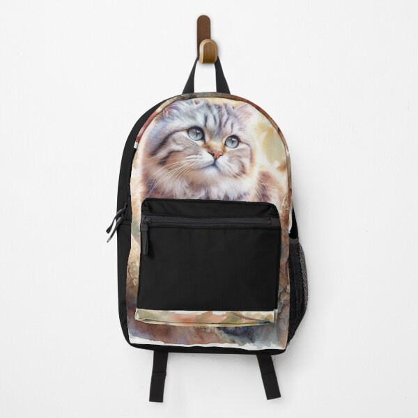 Item preview, American Shorthair Cat In a Tree designed and sold by PamsAIArt.