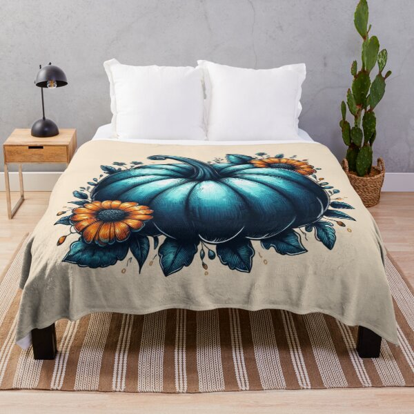 Item preview, Cute Blue Pumpkin designed and sold by GraphicsClub.