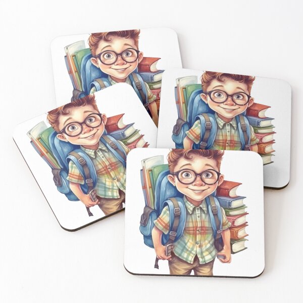 Item preview, Cute boy, back to school! designed and sold by fribabywonder.