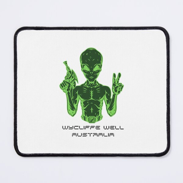 Item preview, Wycliffe Well. Australia's Alien Capital designed and sold by PurrfectionMeow.