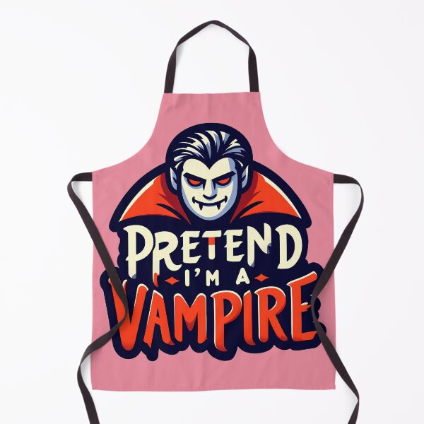Item preview, Pretend I'm a Vampire, typography designed and sold by maxmaj.