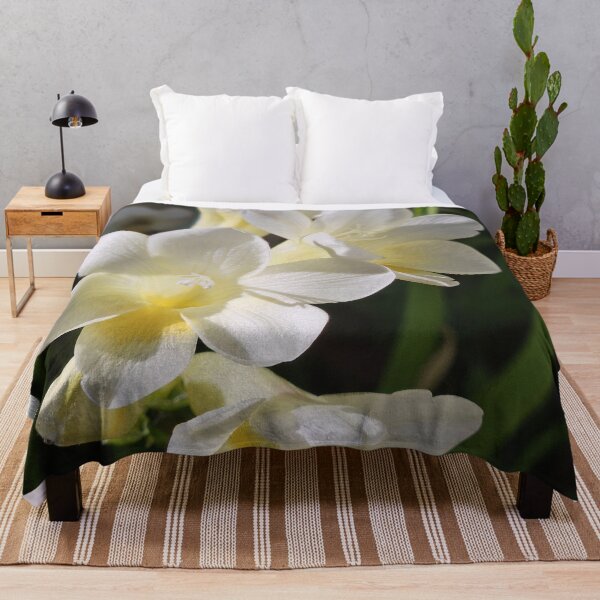 Item preview, Beautiful White Freesias Flowering In Spring designed and sold by Designsbygroovy.