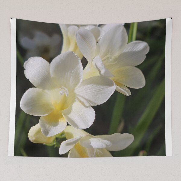 Item preview, Beautiful White Freesias Flowering In Spring  designed and sold by Designsbygroovy.