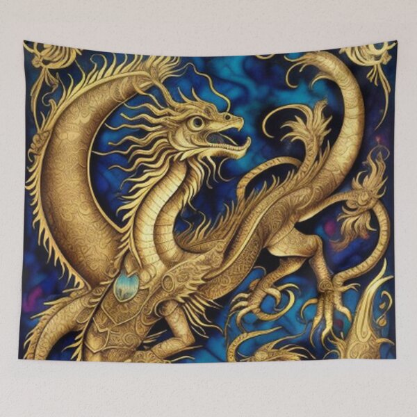 Item preview, Medieval Golden Dragons  designed and sold by TheDarkWardrobe.