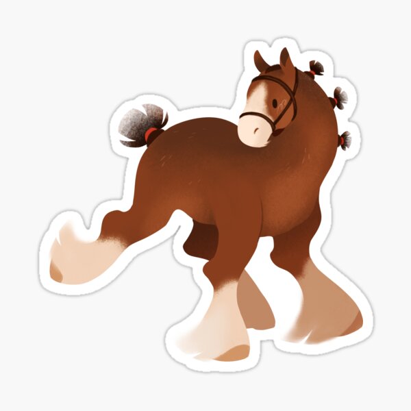 Item preview, Clydesdale designed and sold by knightinghale.